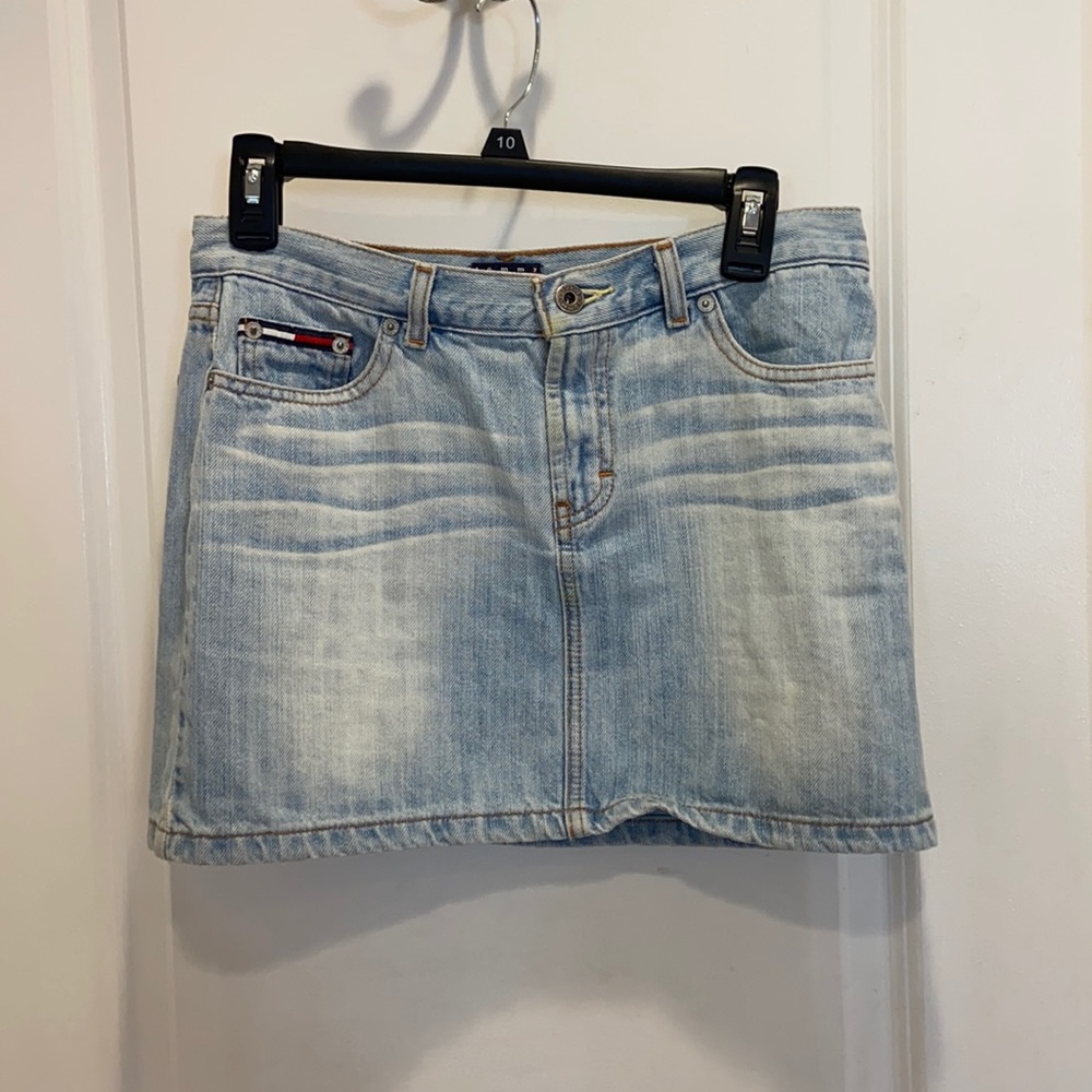 Tommy Hilfiger - Vintage Tommy jean skirt